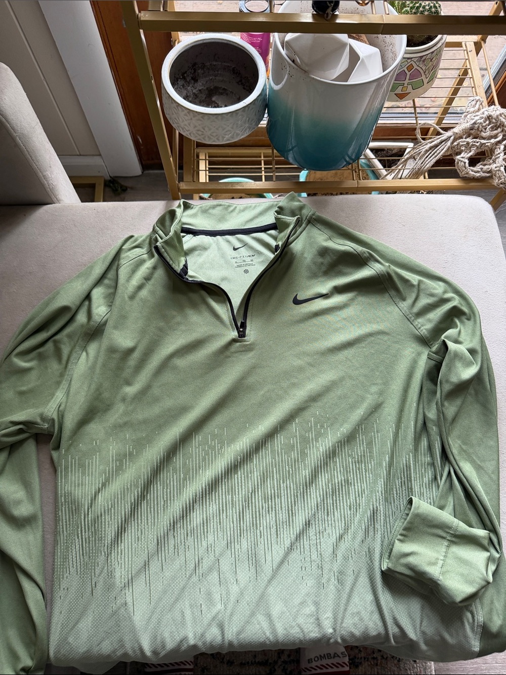 Nike Drifit 1/4 zip long sleeve